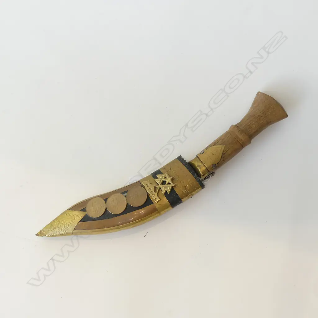 NEPALESE KHUKURI & SHEAF  L 265MM Image 1++
