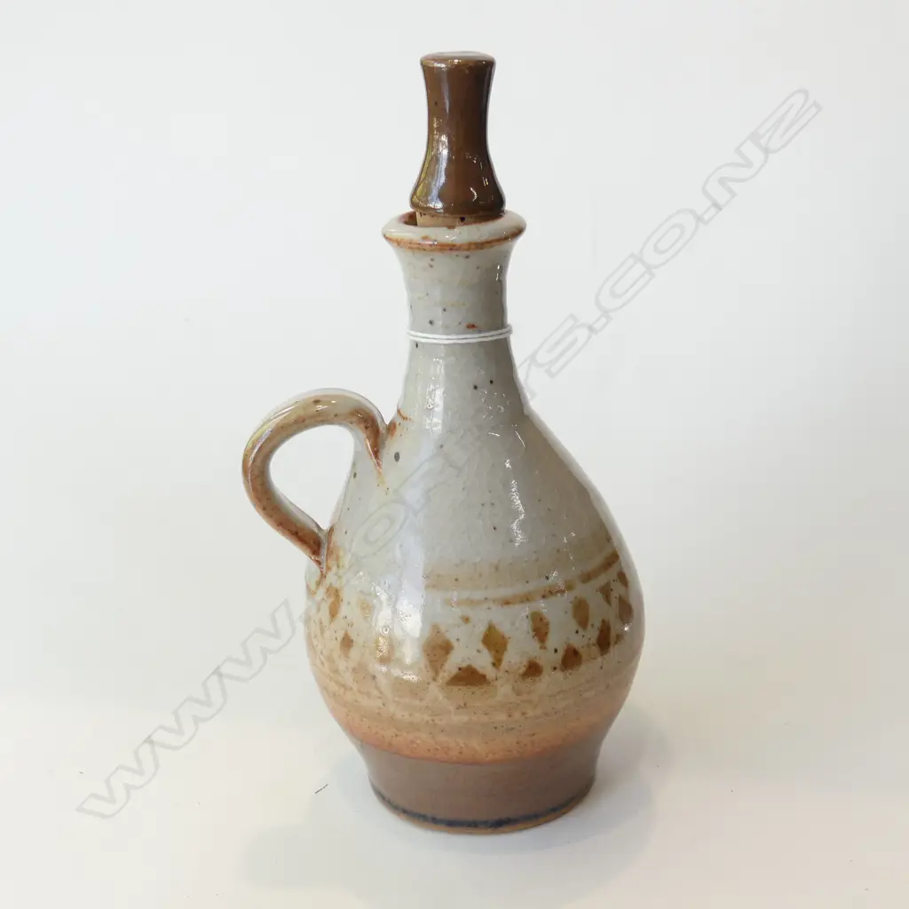 PETER STICHBURY SHINO OIL BOTTLE WAX RESTIST H.200mm Image 1++