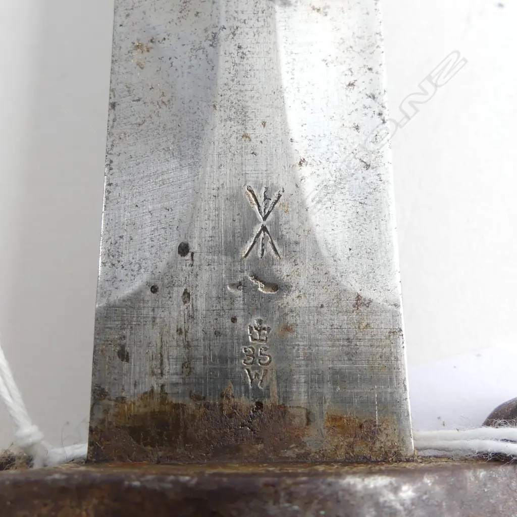 WWII BRITISH BAYONET MK1 TYPE 2 IN SCABBARD L. 435mm Image 1++