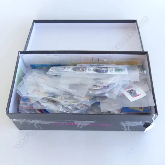 BOX OF STAMPS