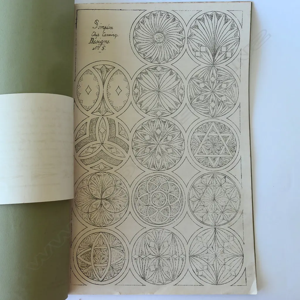 3 VOLS CHIP CARVING DESIGNS + WOODWORK MACHINERY Image 1++