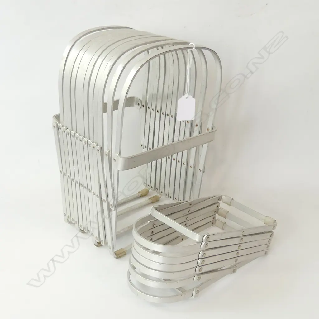 2 VINTAGE EVANS ALUMINIUM COLLATOR MAGAZINE / PLATE HOLDER Image 1++