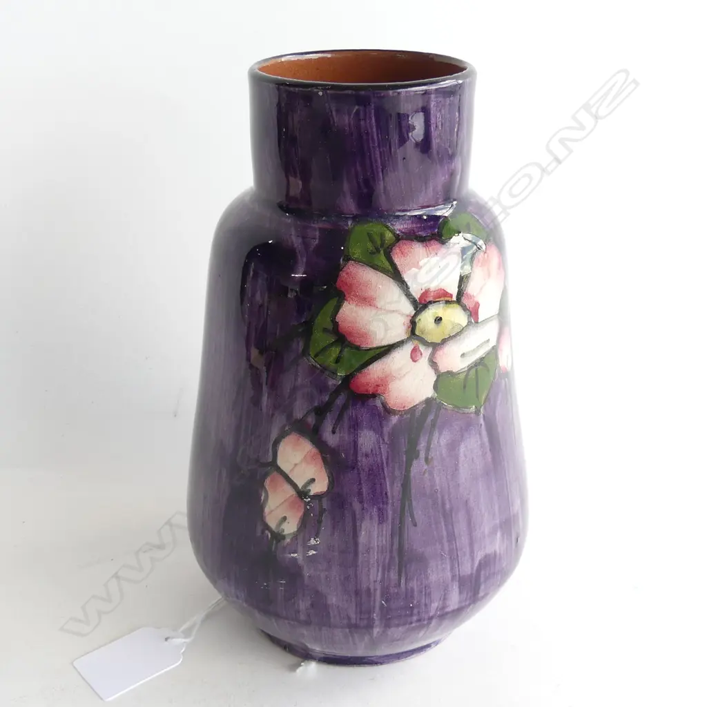 PURPLE COLOURWAY TORQUAY VASE H. 195mm Image 1++