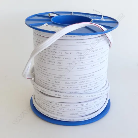 NZ SPEC ELECTRA CABLE 240V SRF3025VT 100M DRUM 5M USED RRP$220