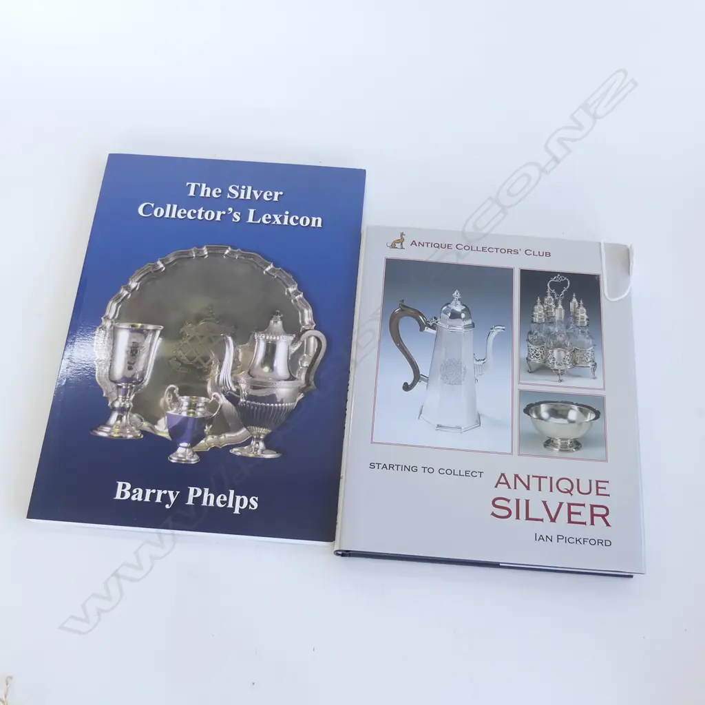 2 ANTIQUE SILVER REFERENCE BOOKS. 'The Silver Collector's Lexicon' & 'Antique Silver' ##RTV## Image 1++