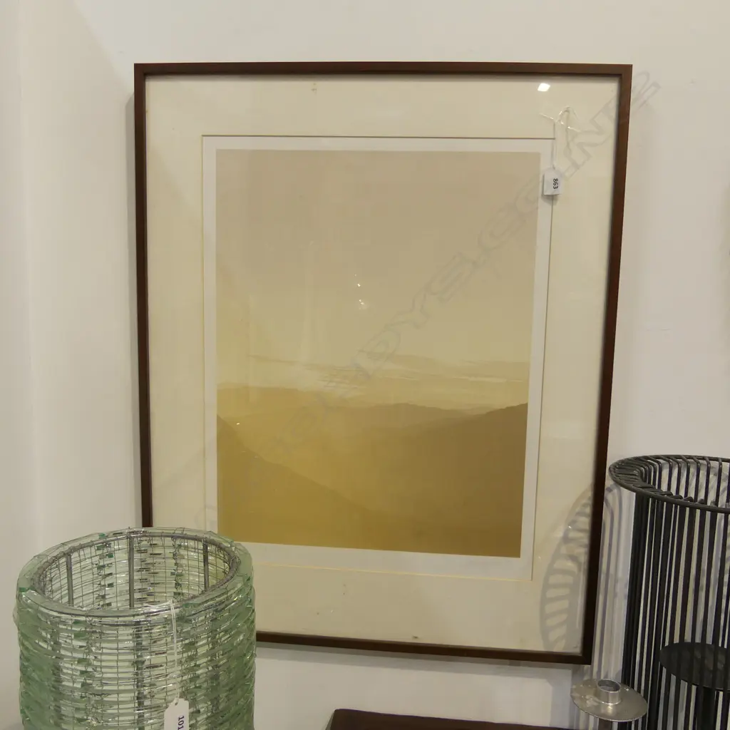 'EVENING LIGHT' PRINT 57/85 520x410mm SIGNED & DATED '80  Image 1++