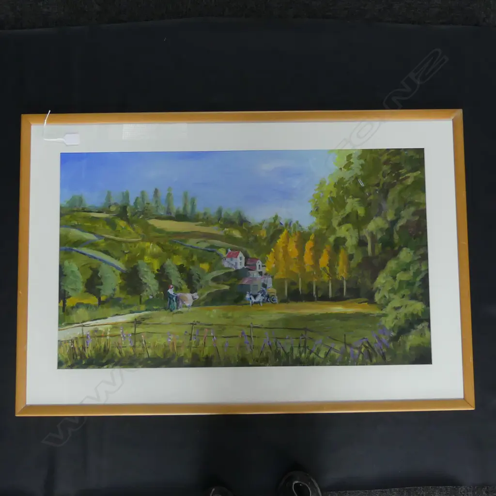 OIL PAINTING AFTER CAMILLE PISSARRO 495x845mm Image 1++