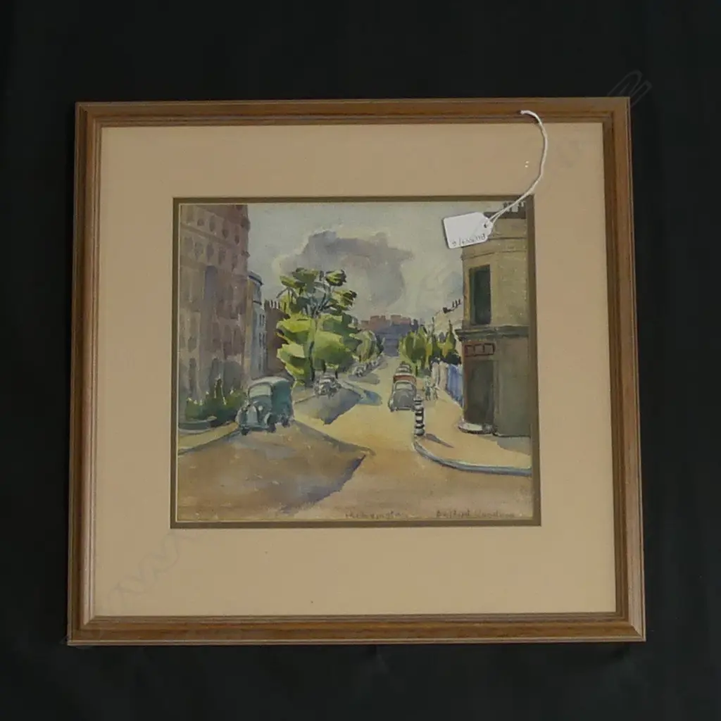 ENA B. JEANS 'BEDFORD GARDENS' W/C 250x270mm Image 1++