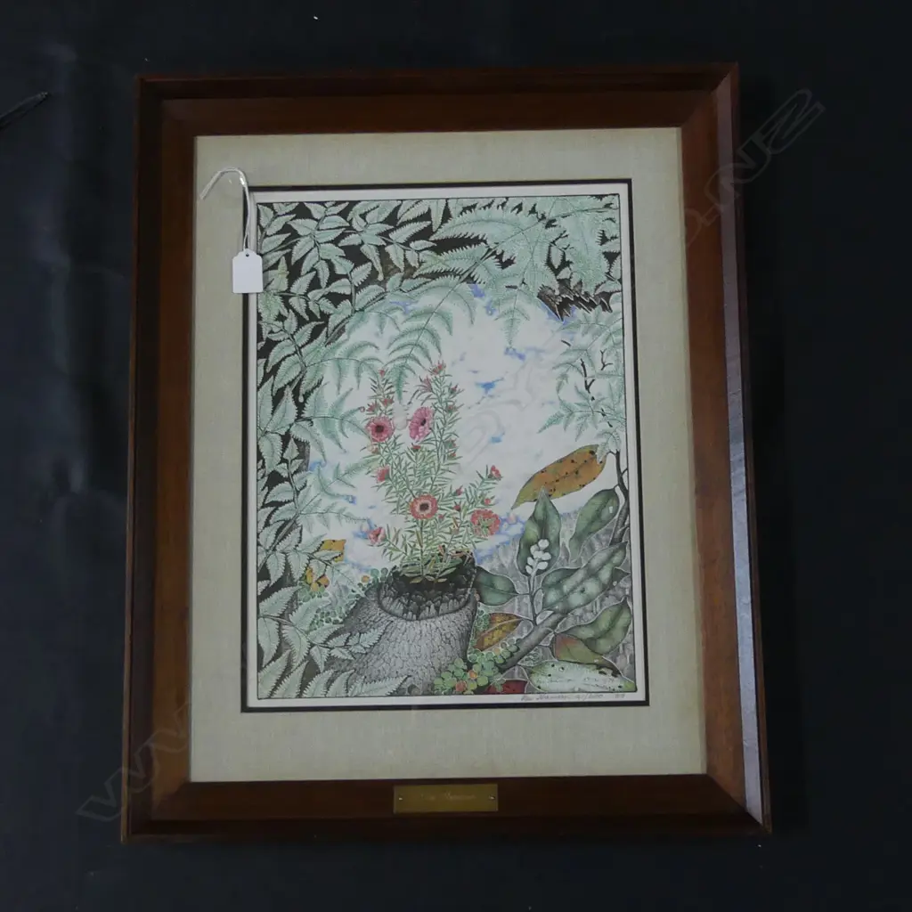 REI HAMON PRINT 'THE ORPHAN'; SIGNED & DATED 41/600 420x310mm Image 1++