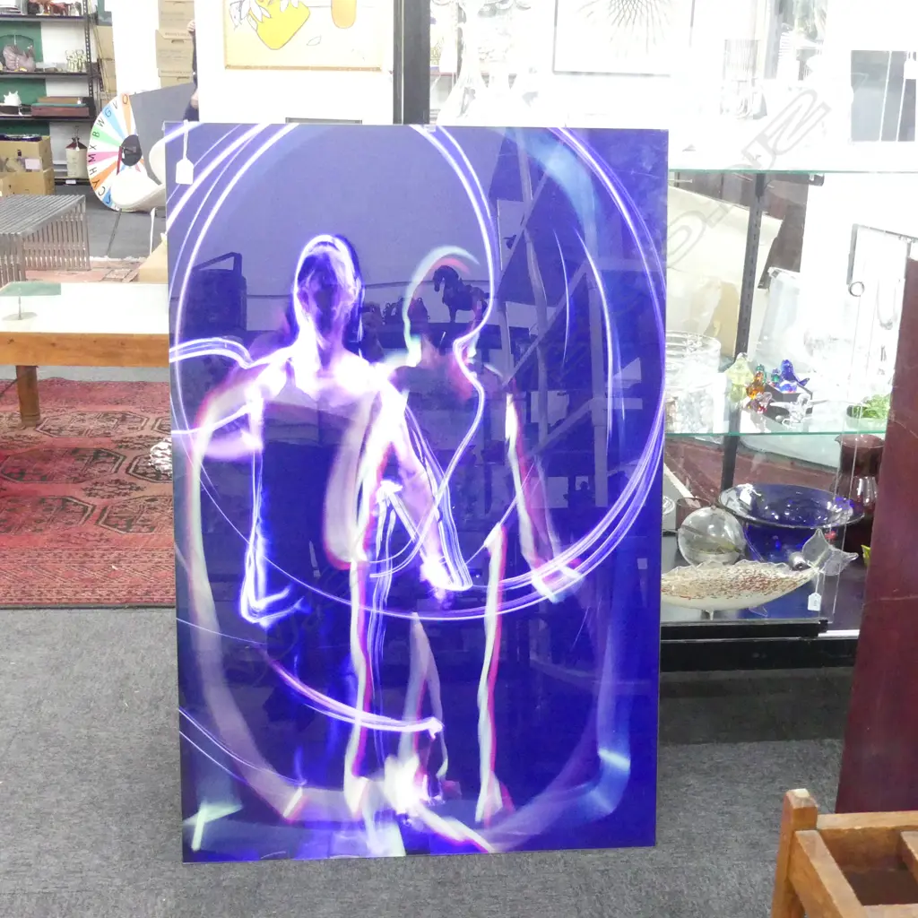 LARGE CONTEMPORARY POI ARTWORK 1190x790mm Image 1++