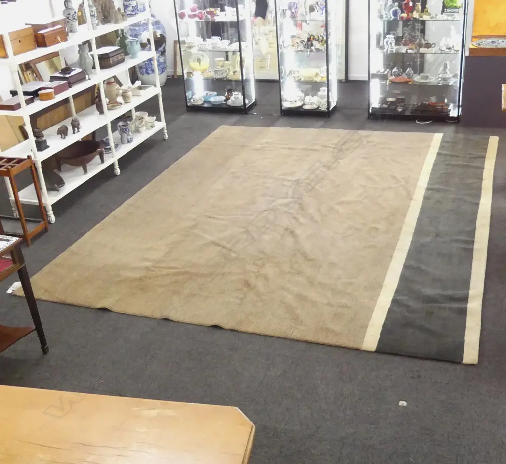 VERY LGE NEPALESE HAND KNOTTED RUG 3500x3000mm Image 1++