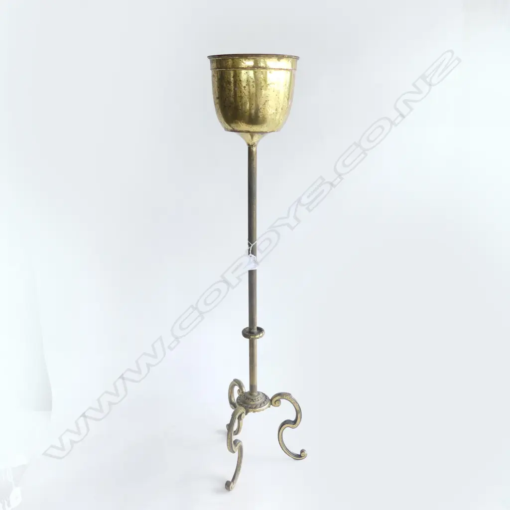 BRASS PLANT STAND H.960mm Image 1++