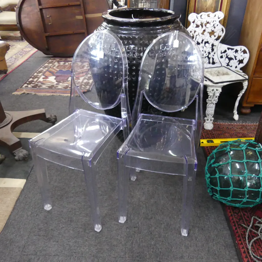 PR FRENCH STYLE LOUIS 'GHOST' CHAIRS Image 1++