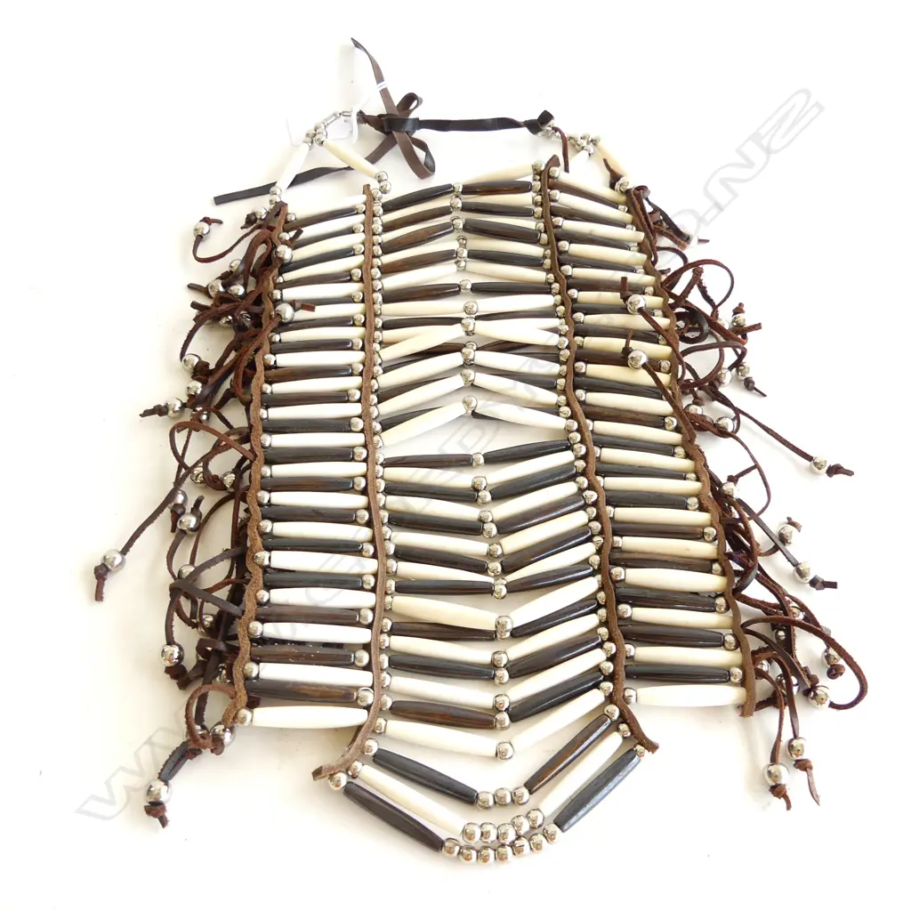 LARGE NATIVE AMERICAN BREAST PLATE  Image 1++