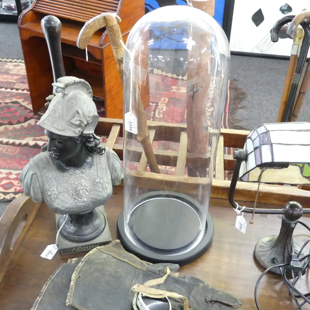 GLASS DOME w. BASE H.480mm Image 1++