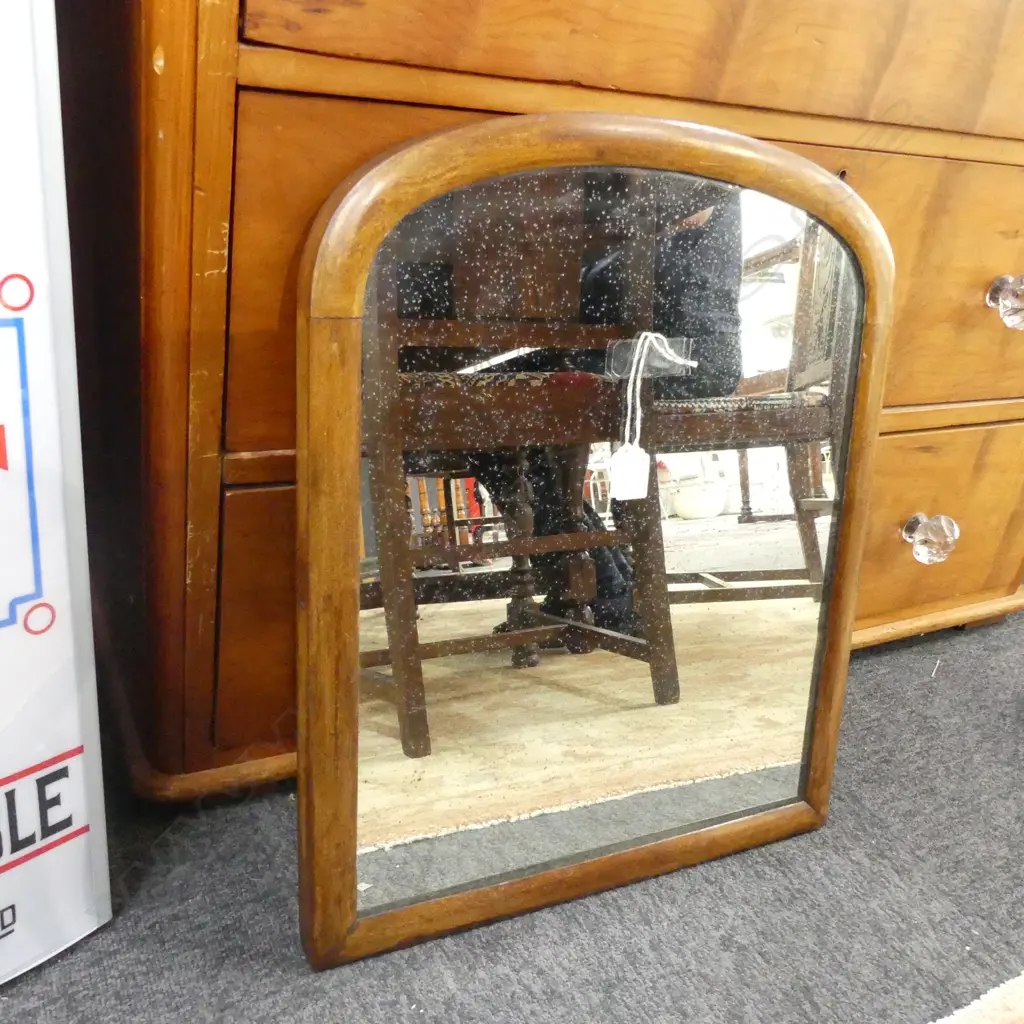 VINTAGE MIRROR WOODEN FRAME 550x450mm Image 1++