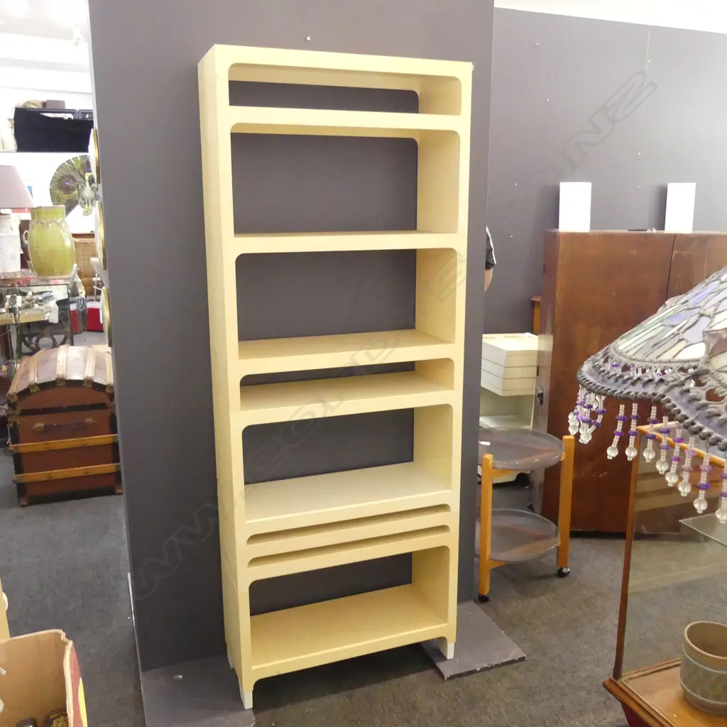 VINTAGE / RETRO OLAF VON BOHR FOR KARTELL ADJUSTABLE 'HOSTESS' SHELVES... Image 1++