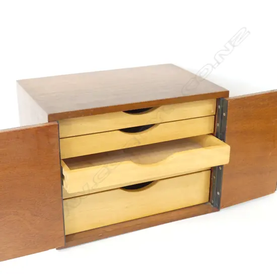 ROSEWOOD APPRENTICE JEWELLERY CABINET...