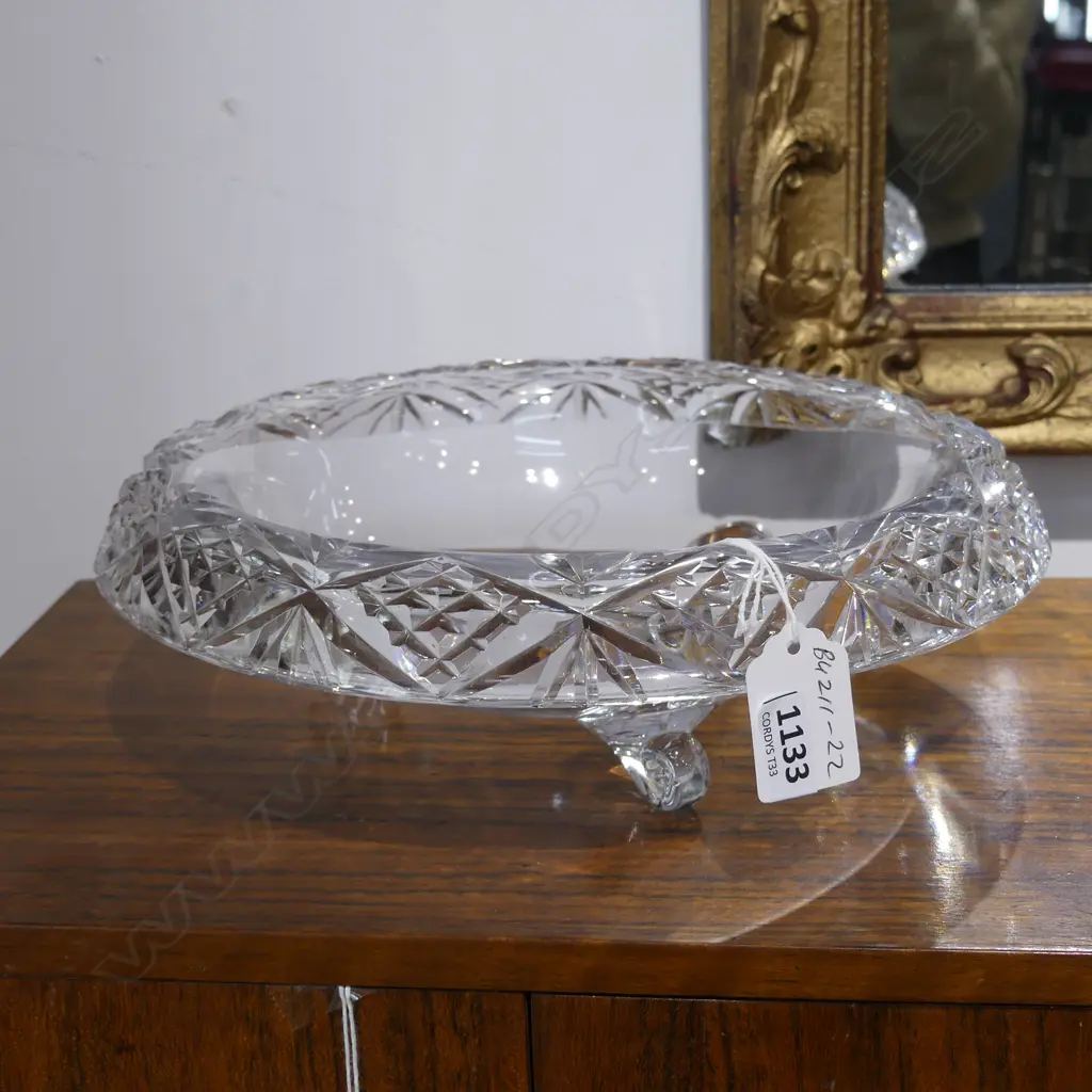 CRYSTAL FRUIT BOWL DIA250mm Image 1++