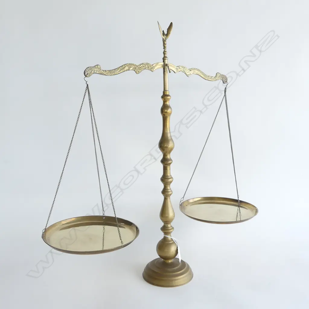 BRASS SCALES H.580mm Image 1++