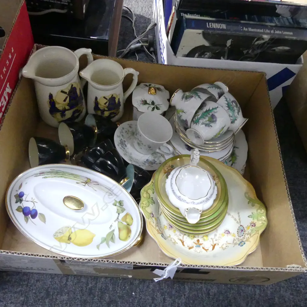 ASSORTED ENGLISH CHINA-INCLUDING TRIO’S/DUO/TUREEN -ETC Image 1++