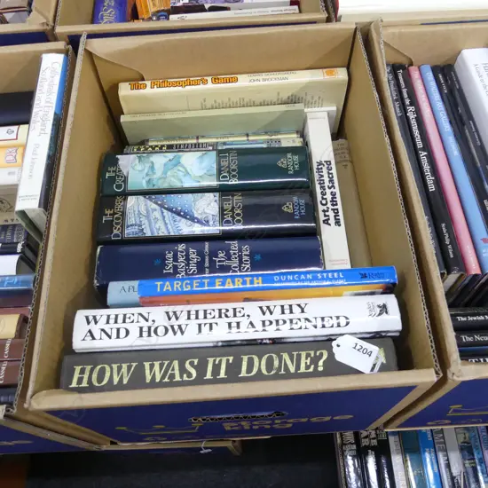 BOX OF ASST BOOKS