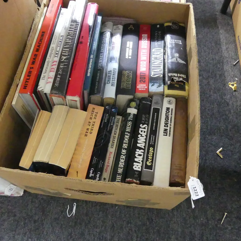 BOX LOT BOOKS; WWII GERMAN INTEREST Image 1++