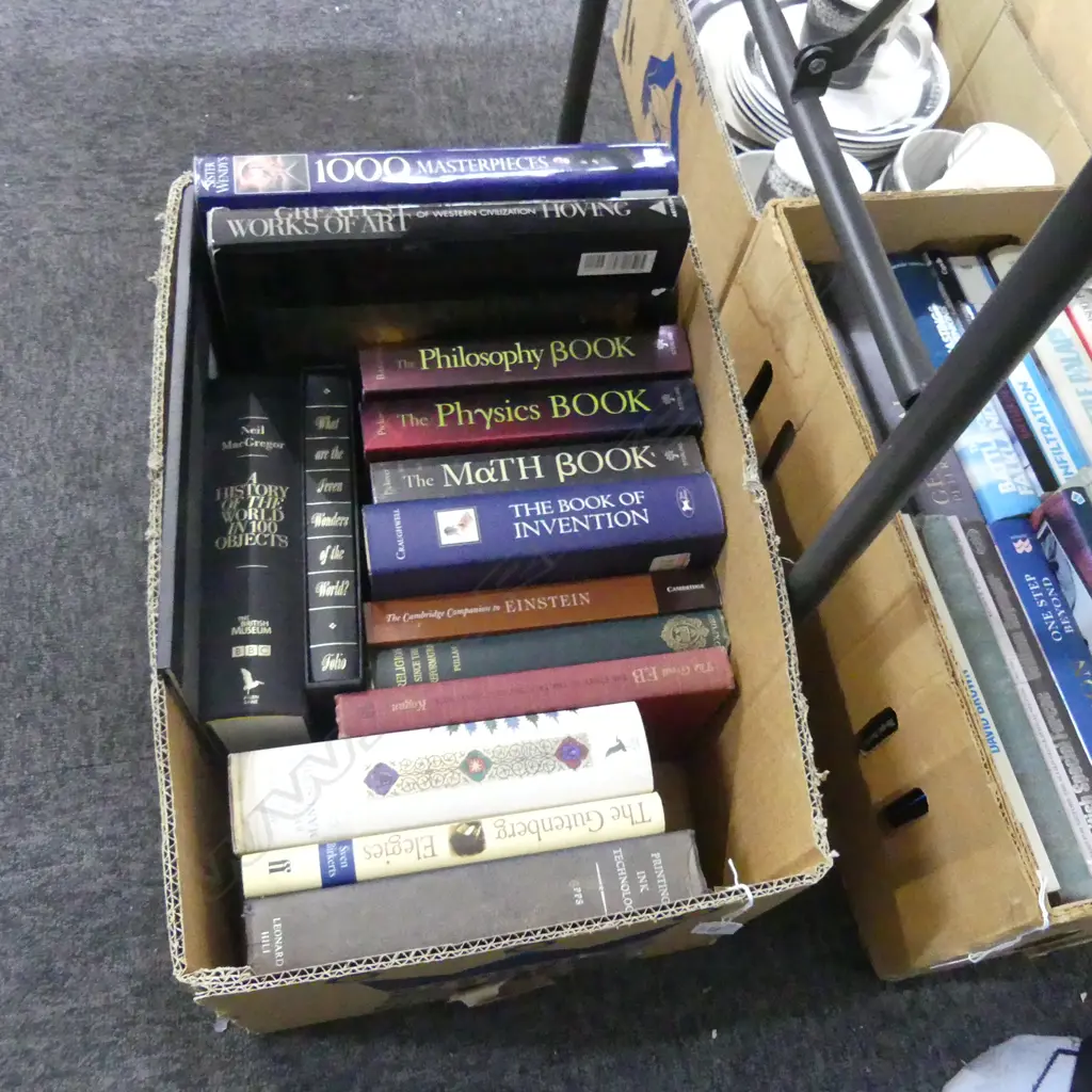 BOX OF ASST BOOKS Image 1++