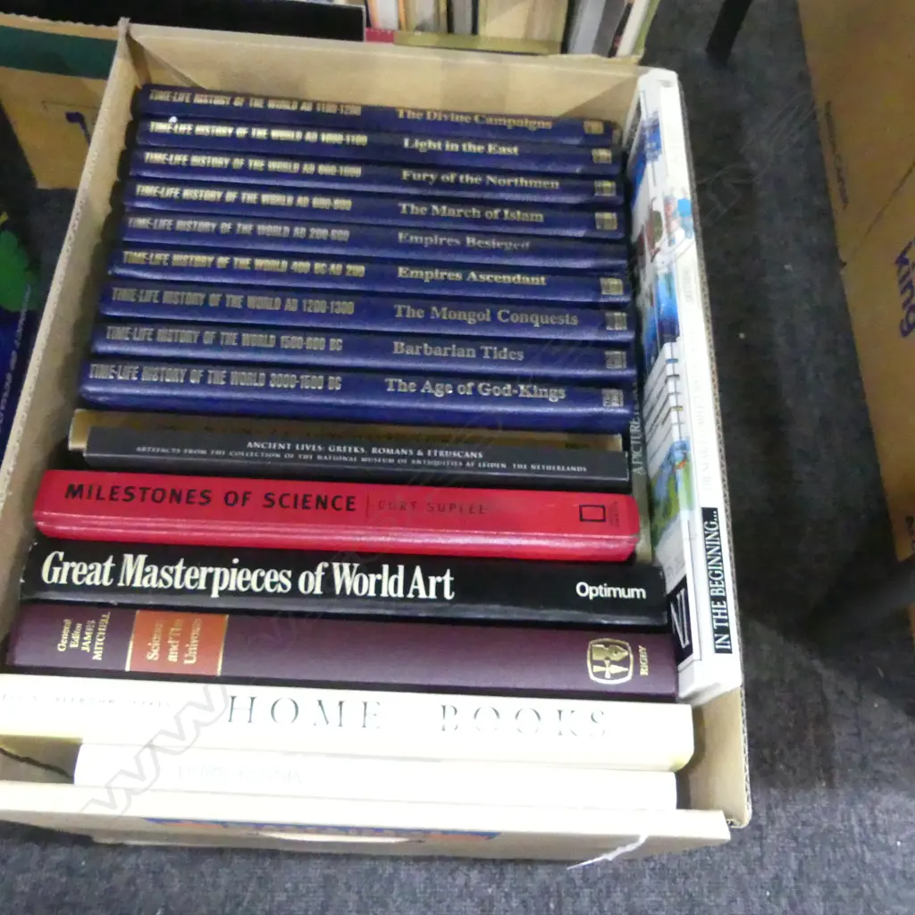 BOX OF ASST BOOKS Image 1++