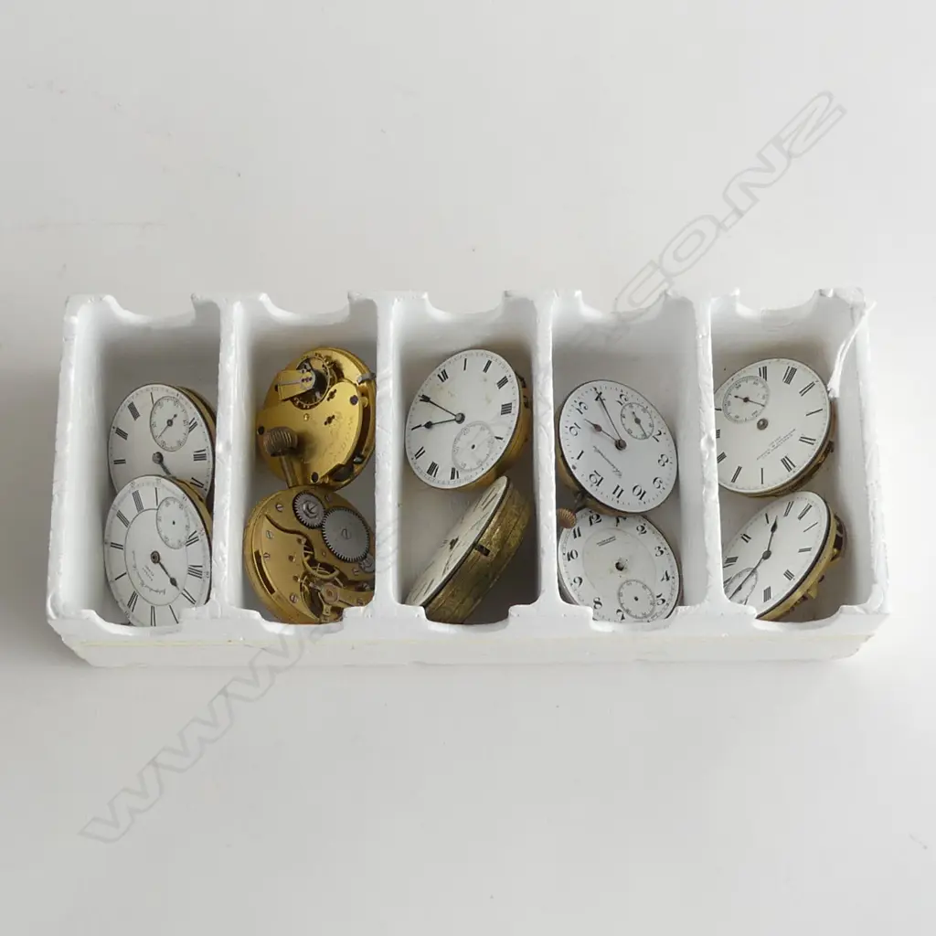 10 ANTIQUE POCKET WATCH MOVEMENTS Image 1++