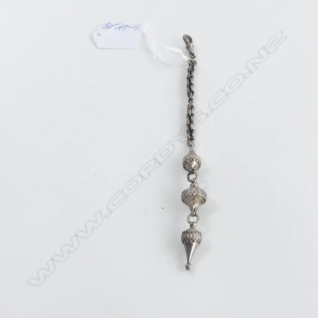 SILVER ALBERTINA W PENDANT DROPS Image 1++
