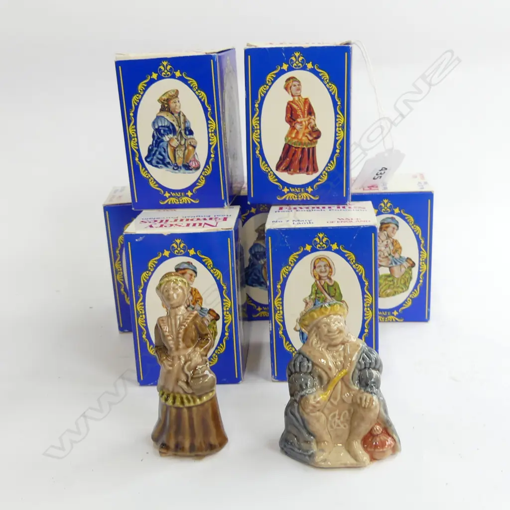 SEVEN WADE PORCELAIN NURSERY FAVOURITE FIGURINES - ALL IN ORIGINAL BOXES  Image 1++