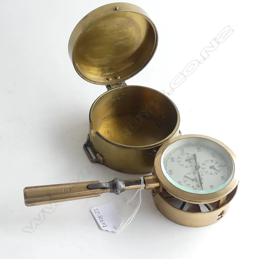 BRASS ANEMOMETER by JOHN DAVIS & SON DERBY  Image 1++