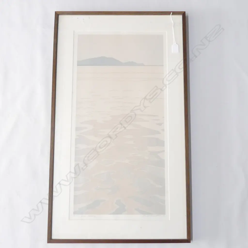 MALCOLM WARR 'SILVER MORNING' PRINT 22/120 '81 655x320mm Image 1++