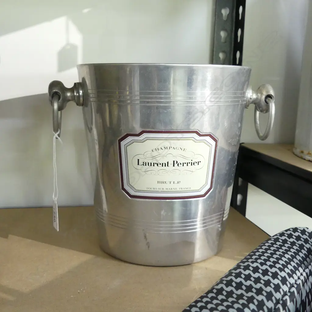 VINTAGE LAURENT PERRIER CHAMPAGNE BUCKET H 205MM Image 1++