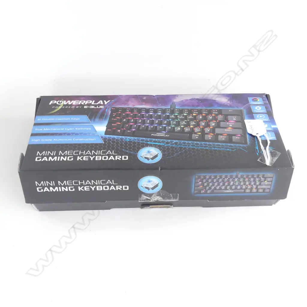 POWERPLAY MINI MECHANICAL GAMING KEYBOARD NEW RRP$84 Image 1++
