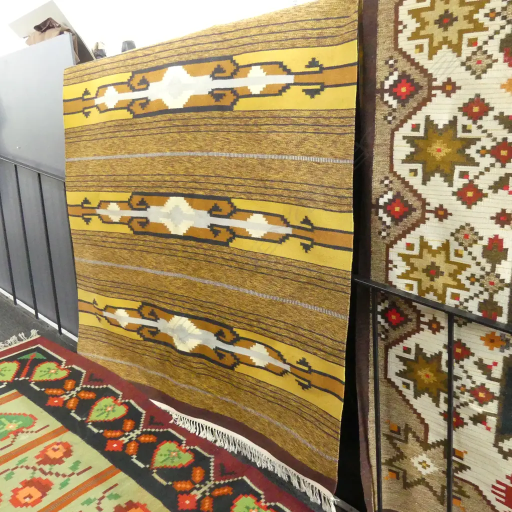 LARGE FLAT WEAVE RUG 2800x1055mm Image 1++