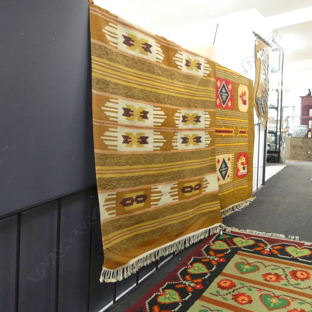 LARGE FLAT WEAVE RUG 2500x1055mm Image 1++