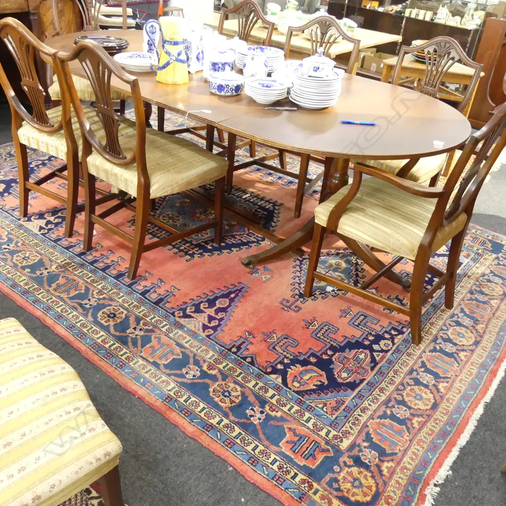 LARGE IRANIAN HAND KNOTTED RUG 3200 X 2150 MM Image 1++