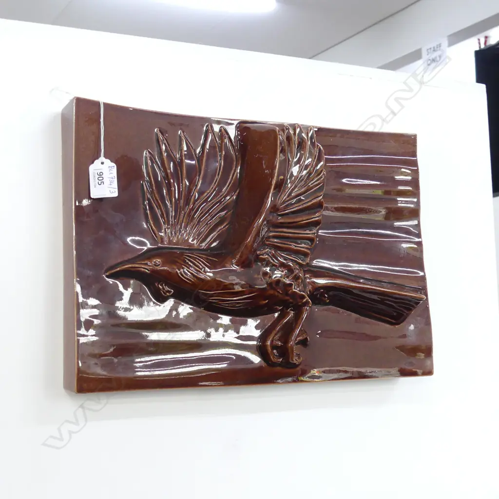 STEINER CERAMICS TUI PLAQUE 380x260mm Image 1++