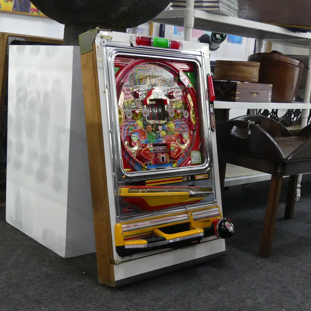 VINTAGE PINBALL MACHINE 800 X 520MM Image 1++