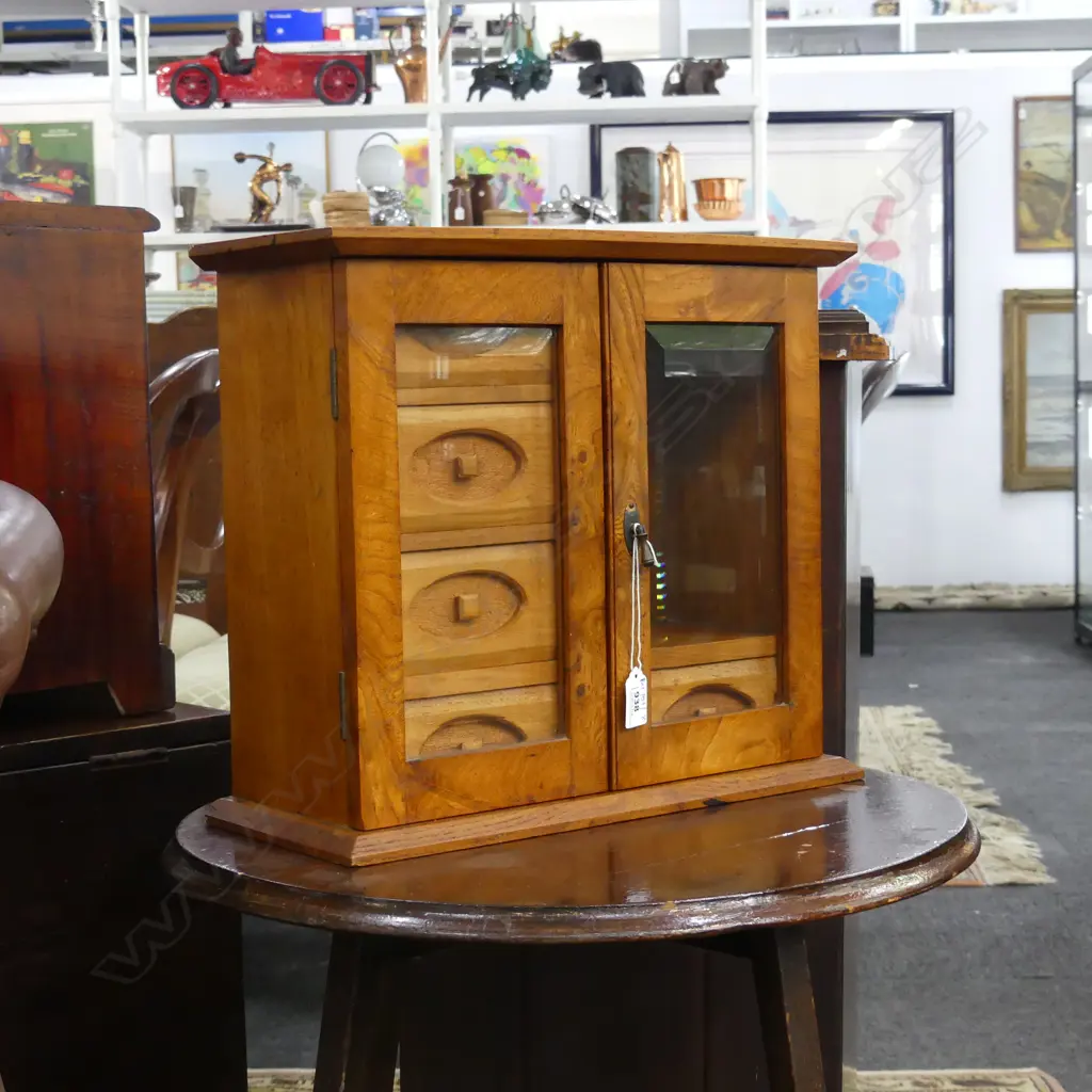 WOODEN SMOKERS  CABINET 400x170x355mm Image 1++