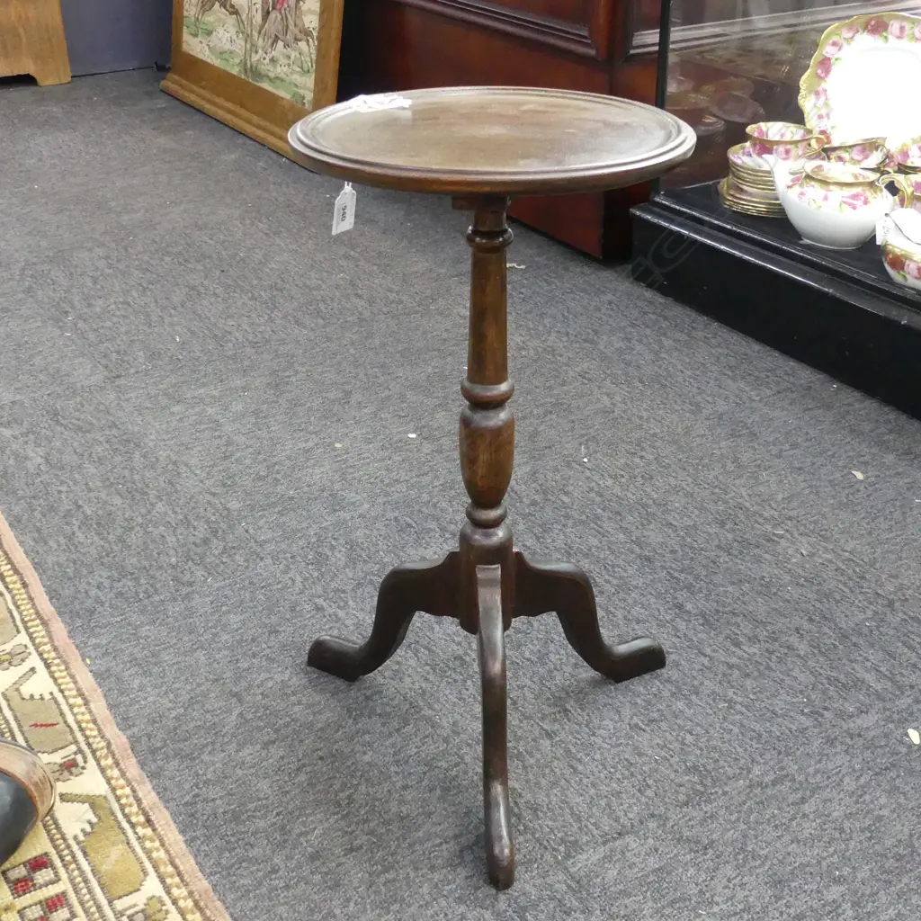 GEORGIAN STYLE WINE TABLE DIA. 268MM Image 1++