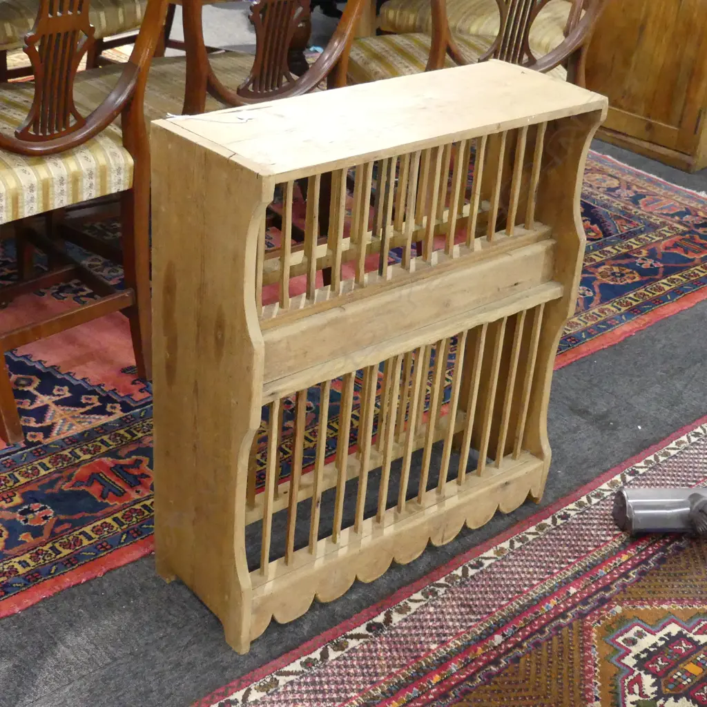 BALTIC PINE PLATE RACK 660x230x720mm Image 1++
