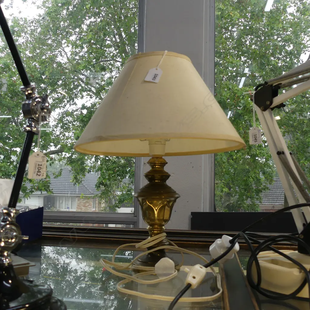 SMALL BRASS LAMP H.400mm Image 1++