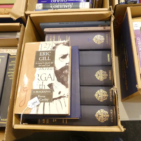 BOX OF ASST BOOKS