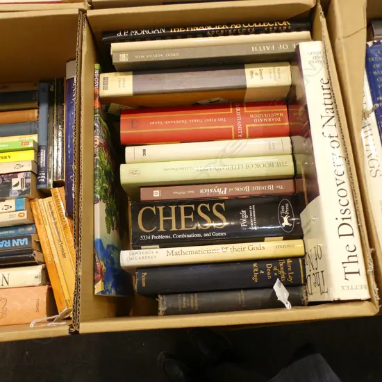 BOX OF ASST BOOKS