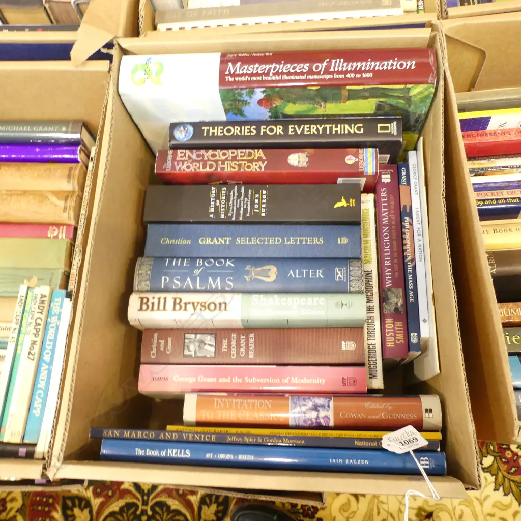 BOX OF ASST BOOKS Image 1++