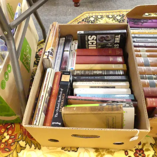 BOX OF ASST BOOKS