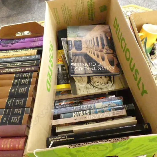 BOX OF ASST BOOKS